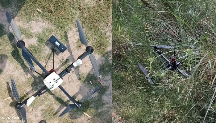 Pakistan Army shoots down Indian drone over LoC violation in Bhimber Pakistan Army shoots down Indian drone over LoC violation in Bhimber