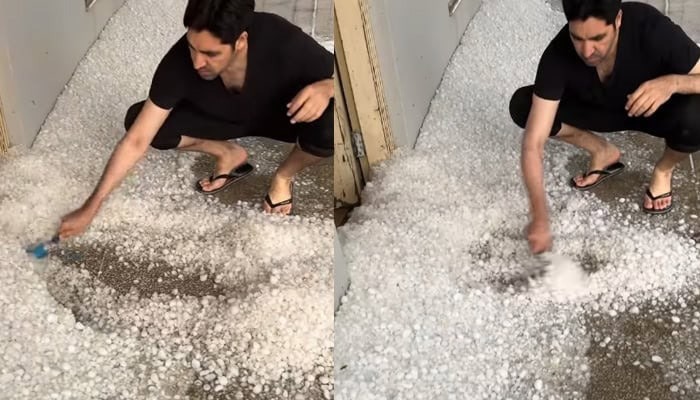 ‘This was really scary’ – Umar Gul shares latest video of Islamabad hailstorm ‘This was really scary’ – Umar Gul shares latest video of Islamabad hailstorm